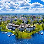 Апартаменты Port View - Widok, 15m Do Jeziora, Ogrodek, Parking Podziemny, Winda, Netflix I Prime Илава