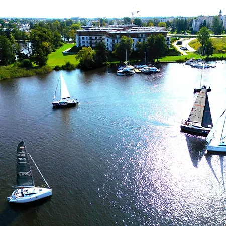 Apartment Port View - Widok, 15m Do Jeziora, Ogrodek, Parking Podziemny, Winda, Netflix I Prime