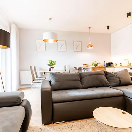 Port View - Widok, 15m Do Jeziora, Ogrodek, Parking Podziemny, Winda, Netflix I Prime Διαμέρισμα