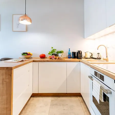 Apartment Port View - Widok, 15m Do Jeziora, Ogrodek, Parking Podziemny, Winda, Netflix I Prime *